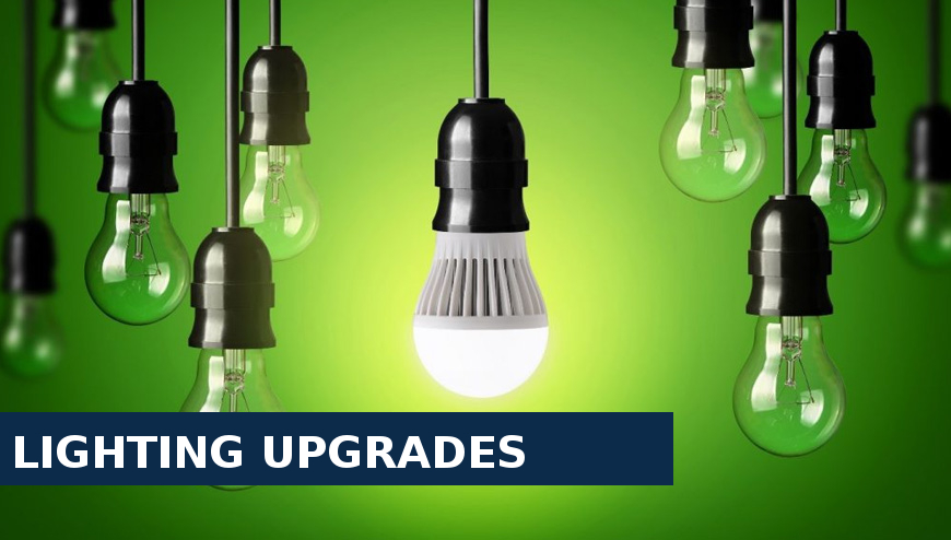 Lighting upgrades Oxhey